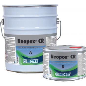 Neopox CR - epoxidový náter odolný chemikáliam: 10 kg Sivá