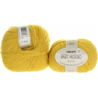 Drops Baby Merino 45 citron
