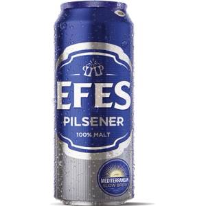 Efes ( Ефес ) Светла бира Pilsener 500 мл ( кен )