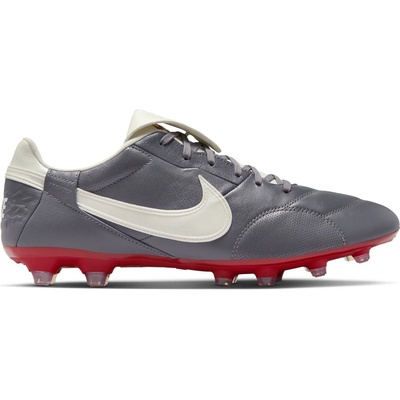 Nike Футболни бутонки Nike Premier 3 Adults Firm Ground Football Boots - Grey/Red