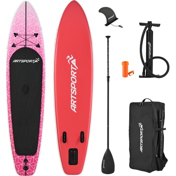 Paddleboard Juskys Stand Up Paddling Board Pink Blizzard