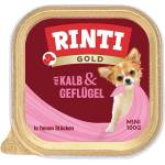 RINTI Ваничка Rinti Gold Mini Adult телешко и птица 100 г