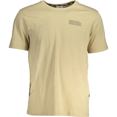 Fila Тениска с къс ръкав за мъже fila, Цвят Бежов (fam0348_beige_70015)