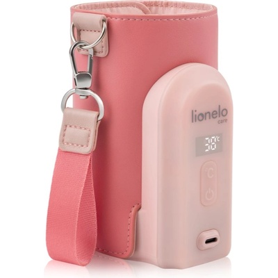 Lionelo Care Thermup Go Evo Нагревател за бебешки бутилки Coral Pink