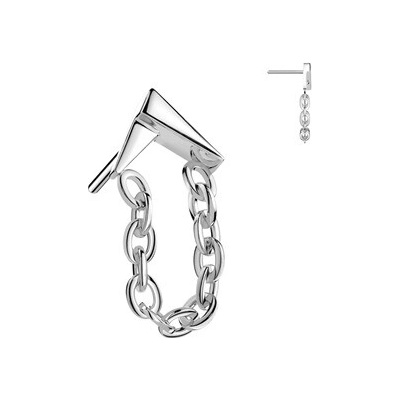 Šperky4U Ozdobná část k PUSH IN piercingu TITAN TIT1655