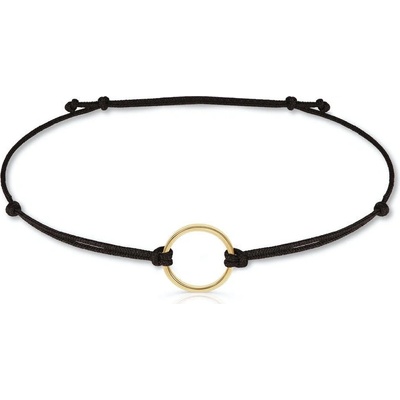 Danfil se zlatým kroužkem a šňůrkou DLB5186 žluté zlato