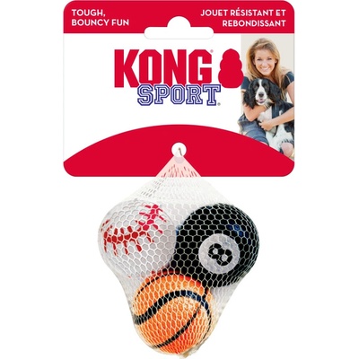 Kong Hračka tenis Sport Míč malý mix 3 ks small