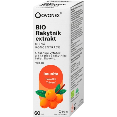 Ovonex BIO Rakytník řešetlákový extrakt 50 ml