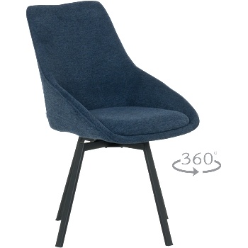 Carmen Трапезен стол wigan - син bf 5