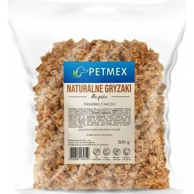 PETMEX Duck meat treats pamlsek pro psa 500 g