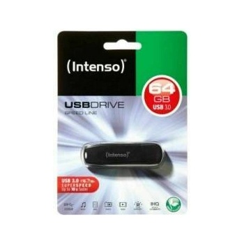 Intenso Usb стик intenso usb 3.0 64 gb Черен 64 gb