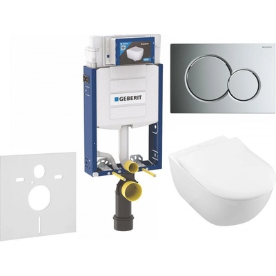 Villeroy Boch Geberit Kombifix s tlačidlom Sigma01 110.302.00.5 NI2