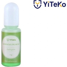 YiTeKo Svítící pigment do pryskyřice Apple Green 16 10 ml