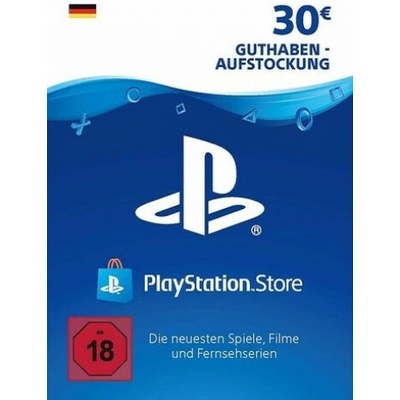 PlayStation predplatená karta 30 € DE