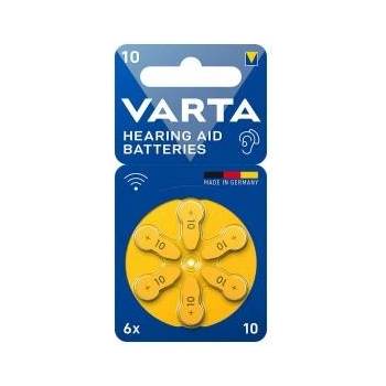 VARTA Батерия за слухов апарат Varta Hearing Aid 10 PR70 6 броя