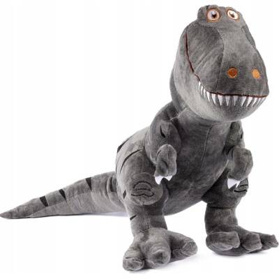 dinosaurus Miś Gustaw šedý 100 cm
