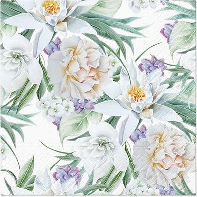 TaT Paw Ubrousky Orient Flowers 33x33cm