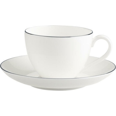 Villeroy & Boch Kávová šálka s podšálkou Anmut Platin. No.1 200 ml