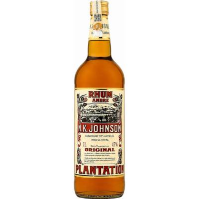 N. K. Johnson Plantation Ambré 47% 1 l (holá láhev)