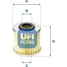 Olejový filter UFI 25.529.00