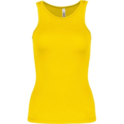 Kariban Tílko PA442 sportovní bez rukávu dámské COT20P442a2700-true yellow Žlutá