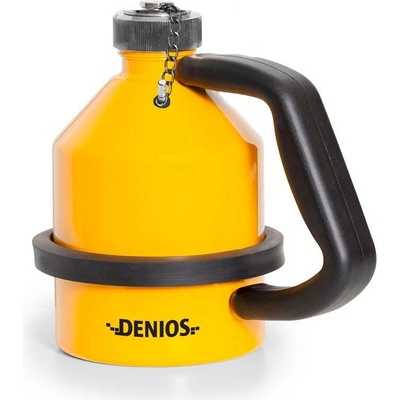 Denios bezpečnostní konev ocel lakovaná se šroubovacím víkem 1 l