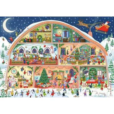 Ravensburger - Puzzle Santa’s Workshop - 1 000 piese