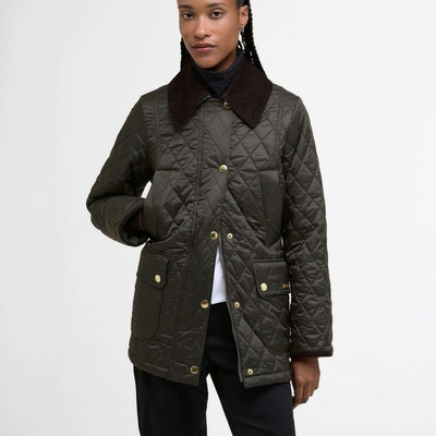 Barbour Modern Beadnell Quilted zelená