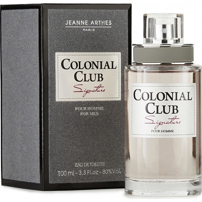 Jeanne Arthes Colonial Club Signature toaletní voda pánská 100 ml