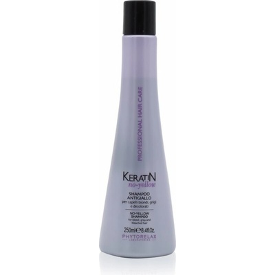 Phytorelax Laboratories Keratin No-Yellow šampón neutralizujúci žlté tóny 250 ml