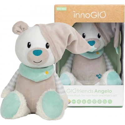innoGIO interaktivní usínáček s melodiemi a světlem GIOfriends Angelo