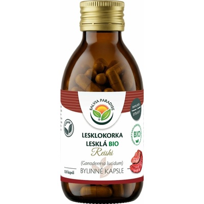 Salvia Paradise Lesklokorka lesklá reishi BIO 120 kapsúl