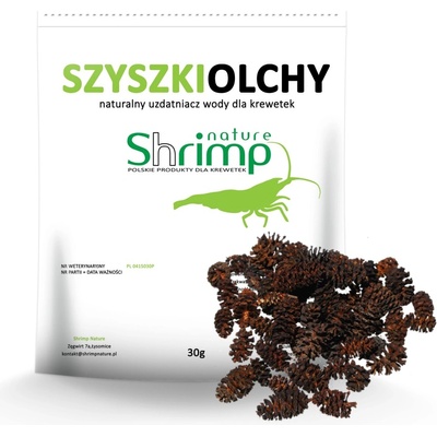 Shrimp Nature Alder Cones 30 g