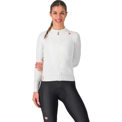 Castelli Espresso Thermal W LS Ivory/ Silver moon