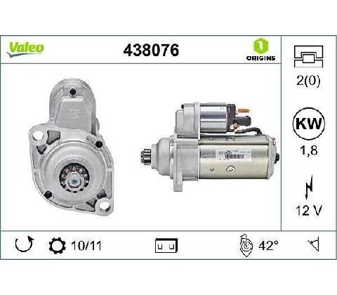 Startér VALEO 438076