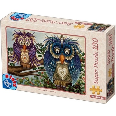 D-Toys Soví pár 100 dielov