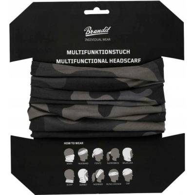 Brandit šátek multifunkční flecktarn