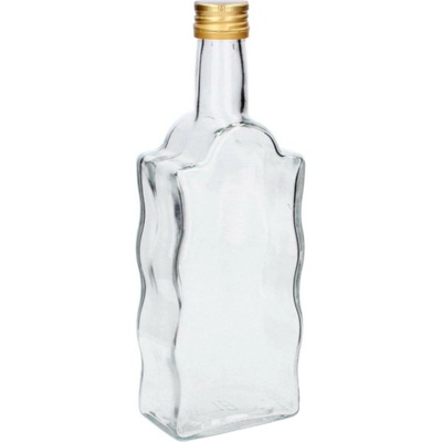 Fľaša na alkohol sklenená "FALA" 500 ml