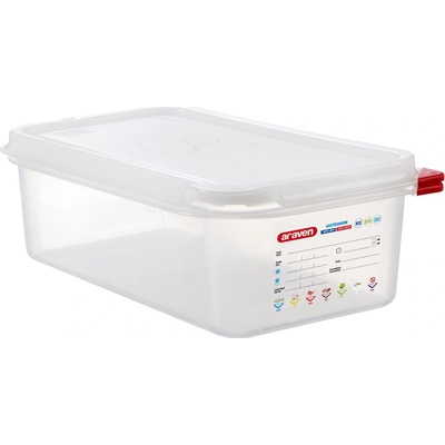 ARAVEN Gastronádoba GN 1/3 100 mm z polypropylénu s vekom | ARAVEN, 3030