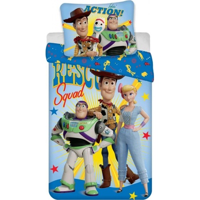 Jerry Fabrics Súčasťou balenia je bielizeň Toy Story Rescue squad 140x200 70x90