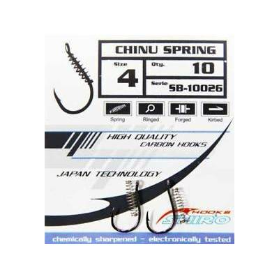 SHIRO Chinu spring s očkem vel.8 10 ks