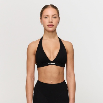 GymBeam Спортен сутиен Fierce Halter Black M