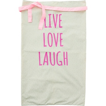 rice Bavlněná zástěra do pasu Neon Print zelená textil