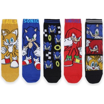 Character Детски чорапи Character Sonic 5 Pack Socks Infants - Multi