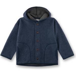 Sanetta Детско вълнено яке Sanetta Kid's Jacket 12156 Fleece jacket - Blue Night - размер 74 (EU) (703-5842-0114)