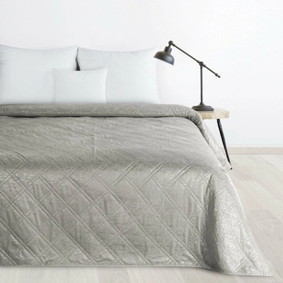 Design 91 PREHOZ NA POSTEĽ LUIZ 200X220 CM STRIEBORNÝ
