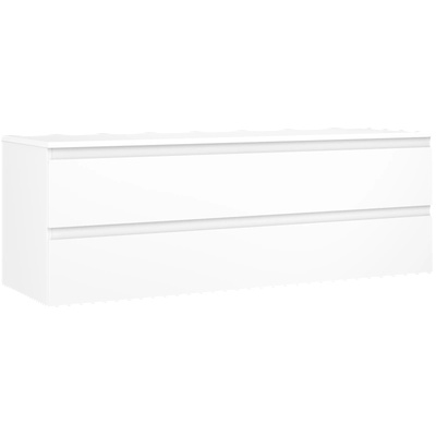 Mexen Orio шкаф за баня под мивка 140 см с плот, 2 чекмеджета, бял мат - 91A10-14047-2-BFFC01 (91A10-14047-2-BFFC01)