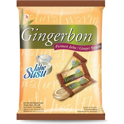 Gingerbon Zázvorové bonbony Jahe Susu 100 g