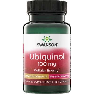 Swanson Ubiquinol Koenzym Q10 100 mg 60 kapslí