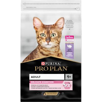 PRO PLAN PRO PLAN Delicate Digestion Котешка храна, богата на пуешко месо 10кг